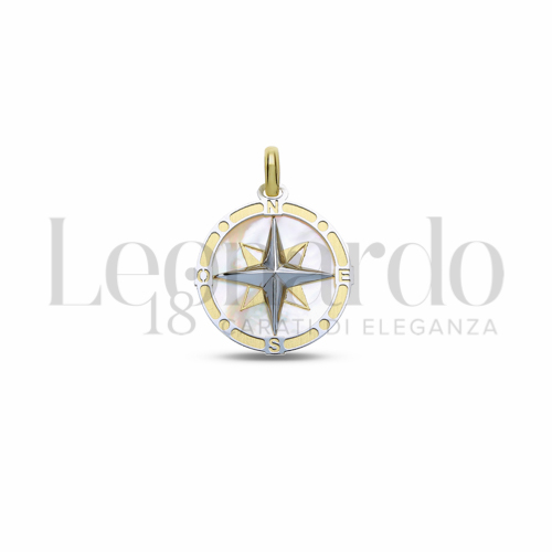 con Madreperla in Oro Bianco e Oro Giallo da 1,4gr.