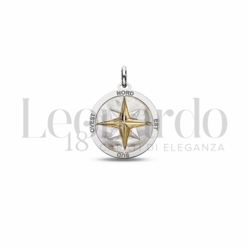 con Madreperla in Oro Bianco e Oro Giallo da 1,5gr.