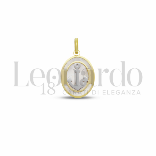 Misura 2&deg; Misura con Madreperla in Oro Giallo e Oro Bianco da 1,2gr.