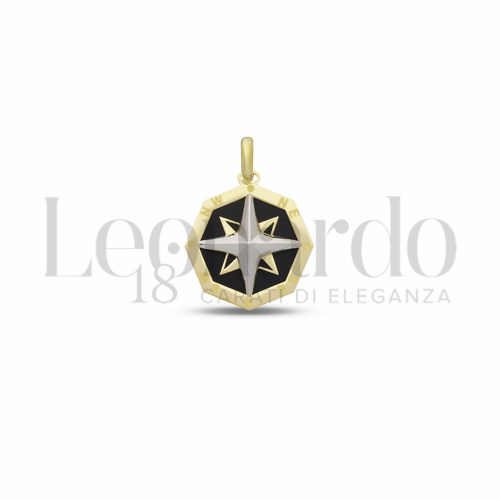 Misura 2&deg; Misura con Onice in Oro Giallo e Oro Bianco da 1,5gr.