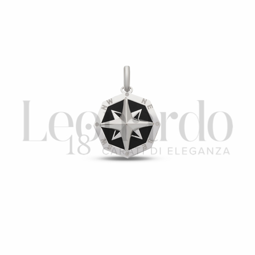 Misura 2&deg; Misura con Onice in Oro Bianco da 1,6gr.