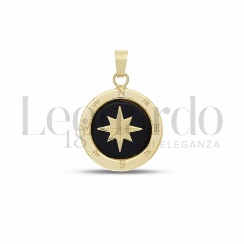 con Onice in Oro Giallo da 1,4gr.