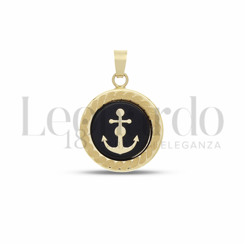 con Onice in Oro Giallo da 1,4gr.