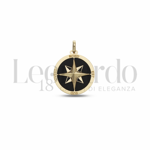 con Onice in Oro Giallo da 1,4gr.