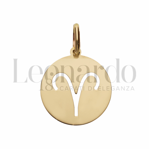 Segno Ariete in Oro Giallo da 0,8gr.