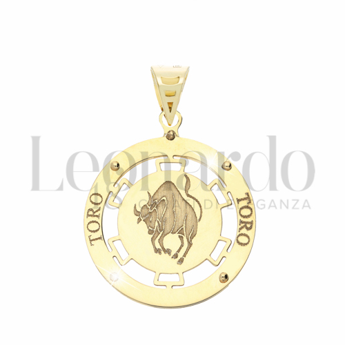 Segno Toro in Oro Giallo da 1,8gr.