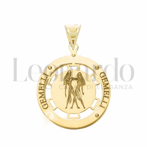 Segno Gemelli in Oro Giallo da 1,6gr.