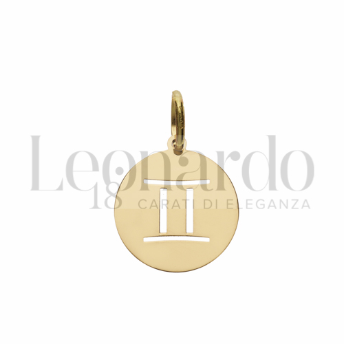 Segno Gemelli in Oro Giallo da 0,4gr.