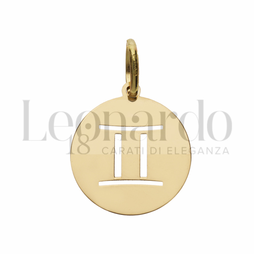 Segno Gemelli in Oro Giallo da 0,8gr.