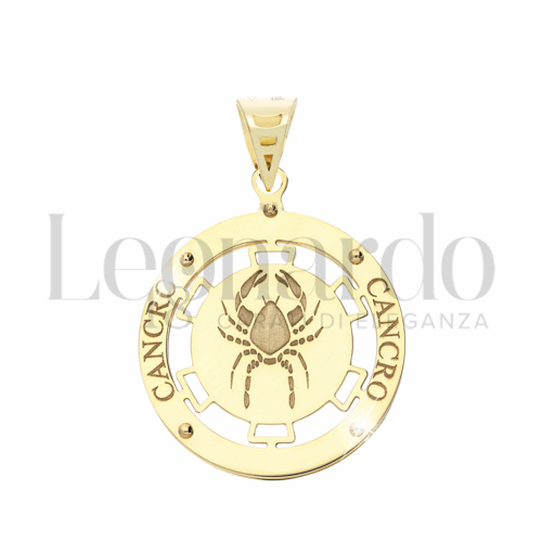 Segno Cancro in Oro Giallo da 1,7gr.