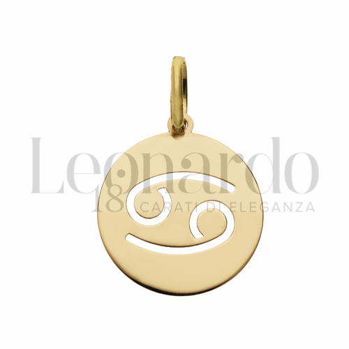 Segno Cancro in Oro Giallo da 0,8gr.