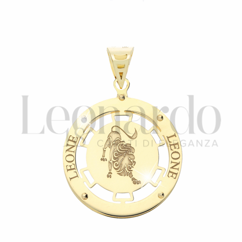 Segno Leone in Oro Giallo da 1,7gr.