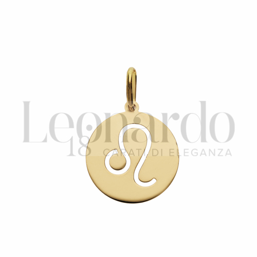 Segno Leone in Oro Giallo da 0,4gr.