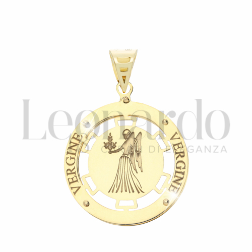 Segno Vergine in Oro Giallo da 1,6gr.