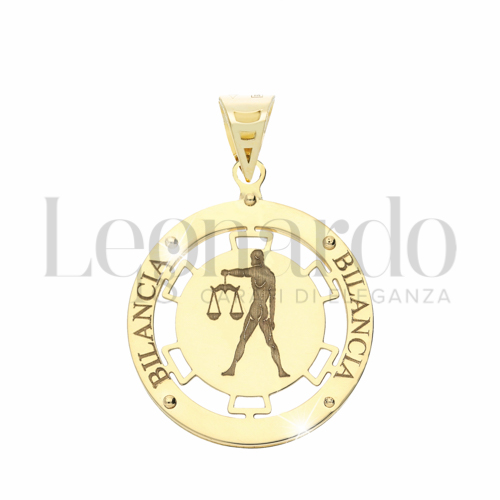 Segno Bilancia in Oro Giallo da 1,8gr.