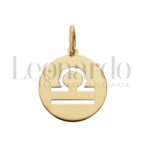 Segno Bilancia in Oro Giallo da 0,8gr.