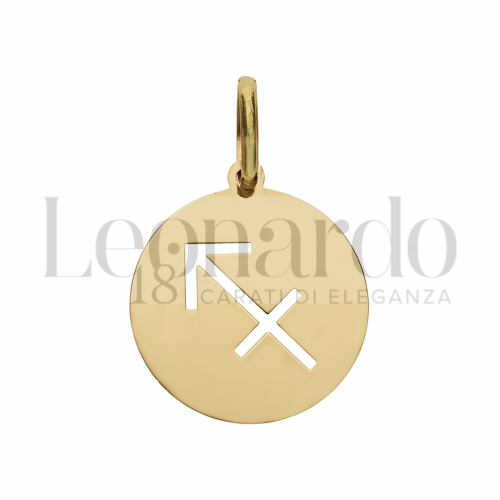 Segno Sagittario in Oro Giallo da 0,8gr.