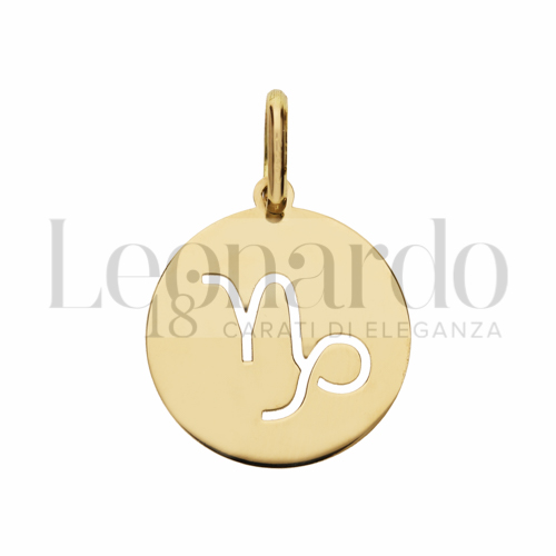 Segno Capricorno in Oro Giallo da 0,8gr.
