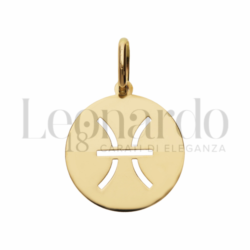 Segno Pesci in Oro Giallo da 0,8gr.