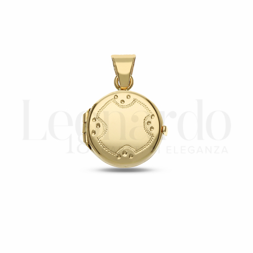 Decorazione Ondulata in Oro Giallo da 3,4gr.