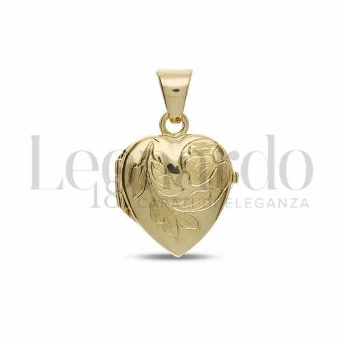 Decorazione Floreale in Oro Giallo da 3,7gr.