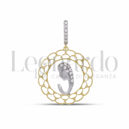 Misura 1&deg; Misura con Zircone bianco in Oro Bianco e Oro Giallo da 1,5gr.