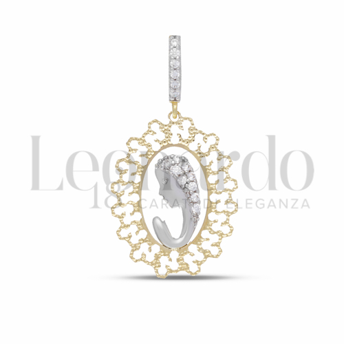 Misura 1&deg; Misura con Zircone bianco in Oro Bianco e Oro Giallo da 1,5gr.