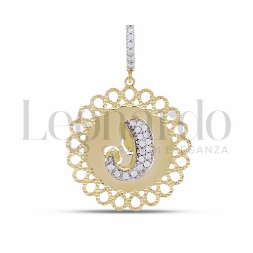 Misura 1&deg; Misura con Zircone bianco in Oro Giallo e Oro Bianco da 2,7gr.