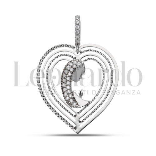 Misura 1° Misura con Zircone bianco in Oro Bianco da 2,5gr.