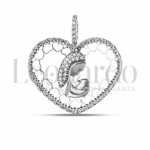 Misura 1° Misura con Zircone bianco in Oro Bianco da 2,6gr.