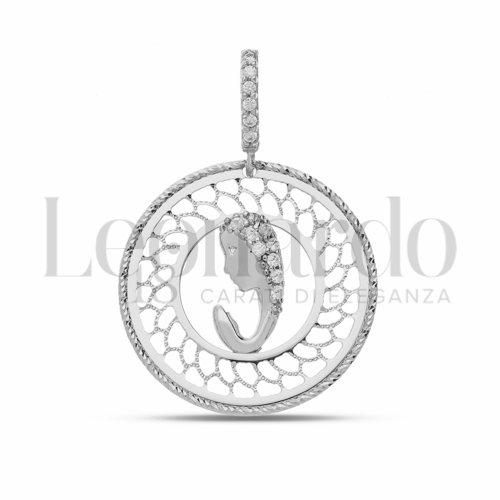 Misura 1° Misura con Zircone bianco in Oro Bianco da 2,1gr.