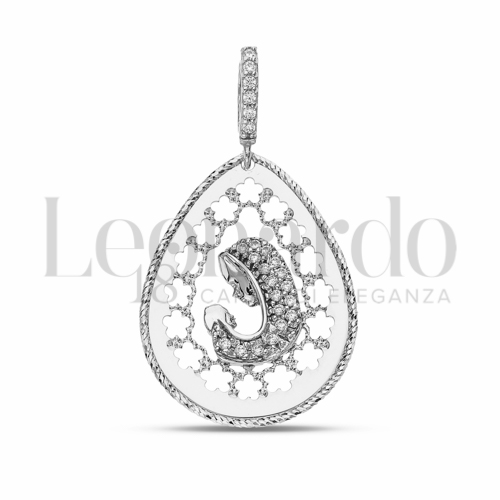 Misura 1° Misura con Zircone bianco in Oro Bianco da 2,5gr.