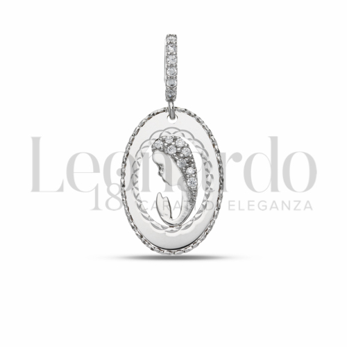 Misura 1° Misura con Zircone bianco in Oro Bianco da 1,7gr.
