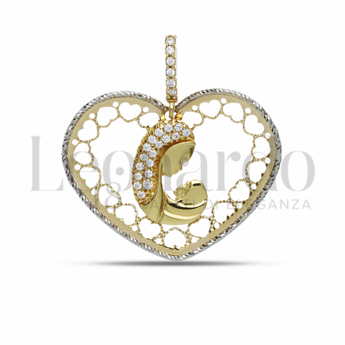 Misura 1° Misura con Zircone bianco in Oro Giallo da 2,7gr.