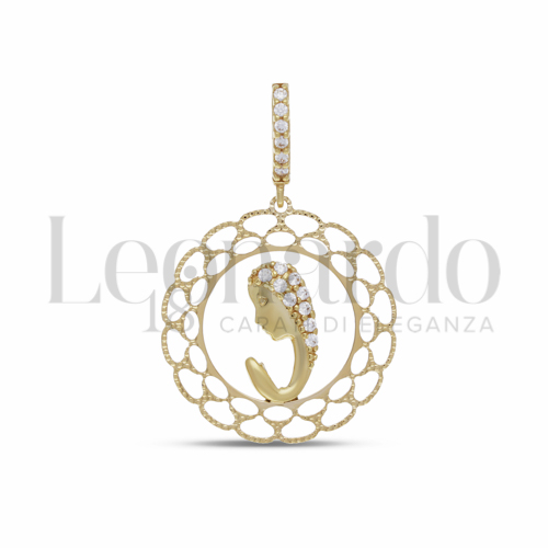 Misura 1&deg; Misura con Zircone bianco in Oro Giallo da 1,5gr.