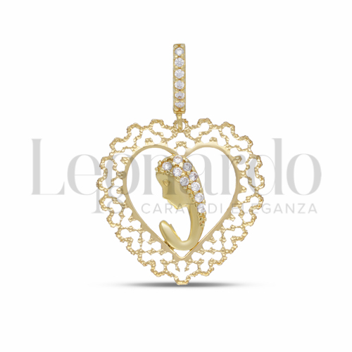 Misura 1&deg; Misura con Zircone bianco in Oro Giallo da 1,5gr.