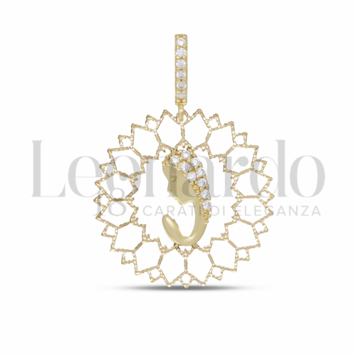 Misura 1&deg; Misura con Zircone bianco in Oro Giallo da 1,5gr.