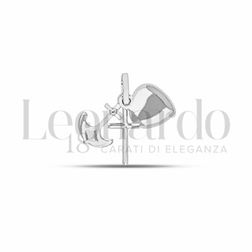 Modello Bombato in Oro Bianco da 1,1gr.