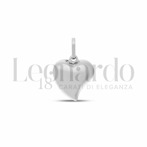 Pendenti Cuore curvo in Oro 18 Carati Modello: Scatolato Misura: 3° Finitura: Lucida 1,4g