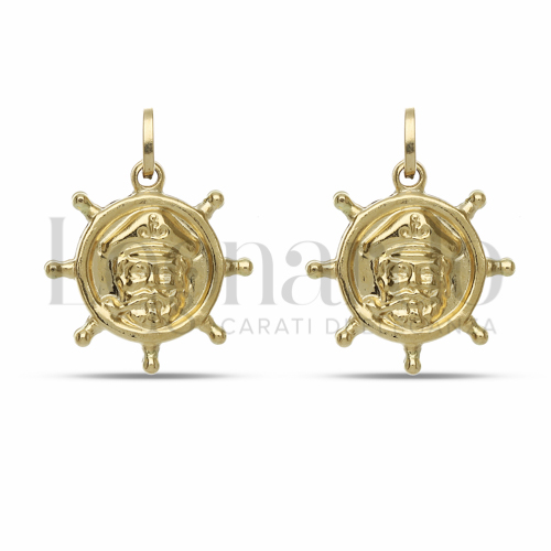 Modello Scatolato in Oro Giallo da 2,4gr.