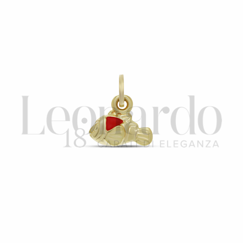 Pendenti Pendente Elettroformato - Pesciolino in Oro 18 Carati Finitura: Lucida 1g
