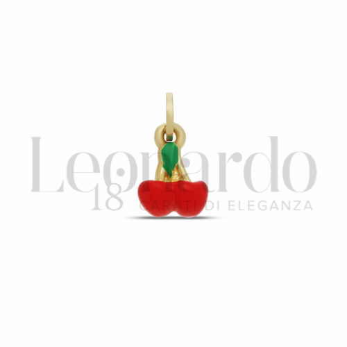 Pendenti Pendente Elettroformato Ciliegie in Oro 18 Carati Finitura: Lucida 0,9g
