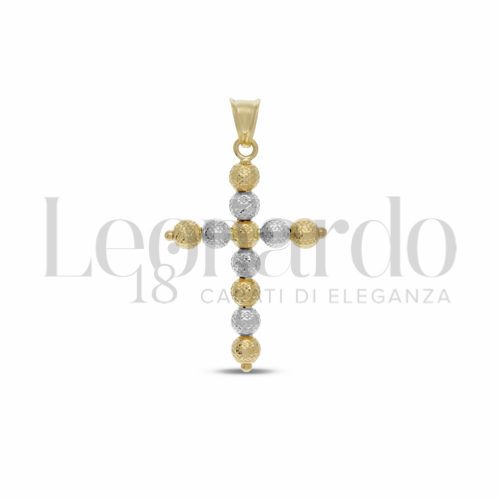 Sfera da 4 mm in Oro Giallo e Oro Bianco da 1,4gr.