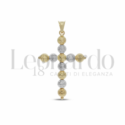 Sfera da 5 mm in Oro Giallo e Oro Bianco da 1,9gr.