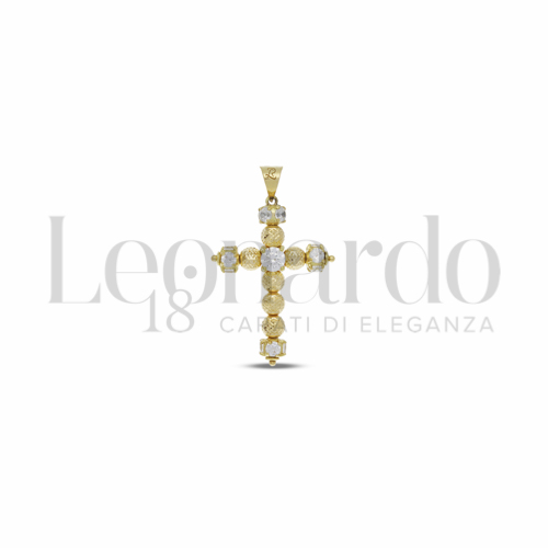 Sfera da 4 mm con Zircone bianco in Oro Giallo da 2,4gr.