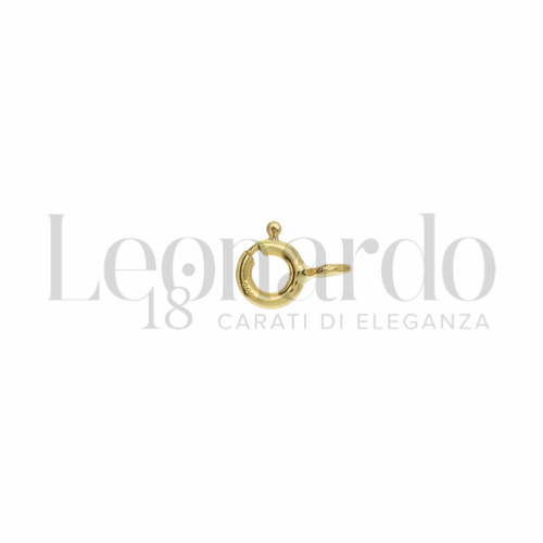 Modello Anello a molla classico in Oro Giallo da 0,2gr.