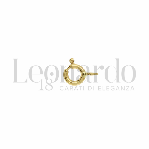 Modello Anello a molla classico in Oro Giallo da 0,2gr.