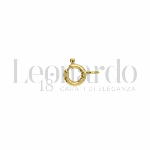 Modello Anello a molla classico in Oro Giallo da 0,2gr.
