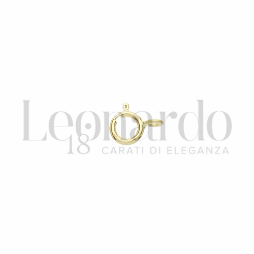 Modello Anello a molla superleggero in Oro Giallo da 0,1gr.