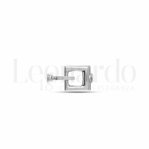 Quadrato in Oro Bianco da 2,6gr.